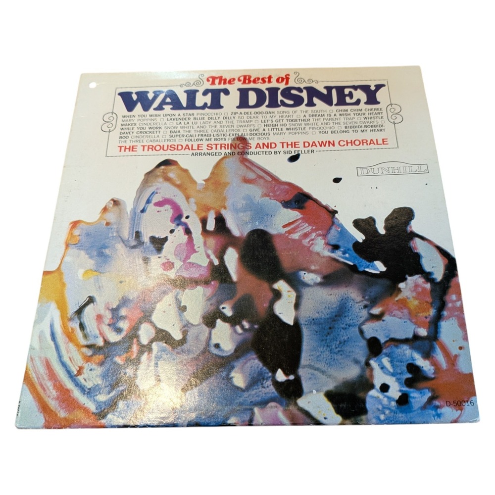 The Best of Walt Disney Vinyl LP Trousdale Strings Dawn Chorale Dunhill D-50016